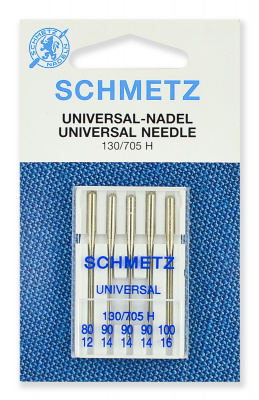 Иглы Schmetz стандарт ассорти №80-100 (5шт) 